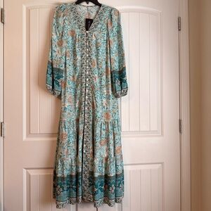 Floral Print Maxi Dress